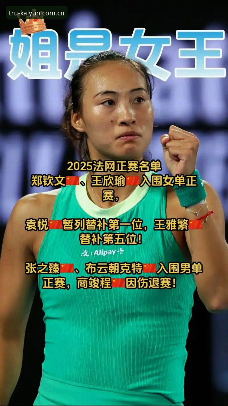 深度揭秘：2026法网女单抽签背后，中国金花郑钦文保分战与赛场悬念全解析